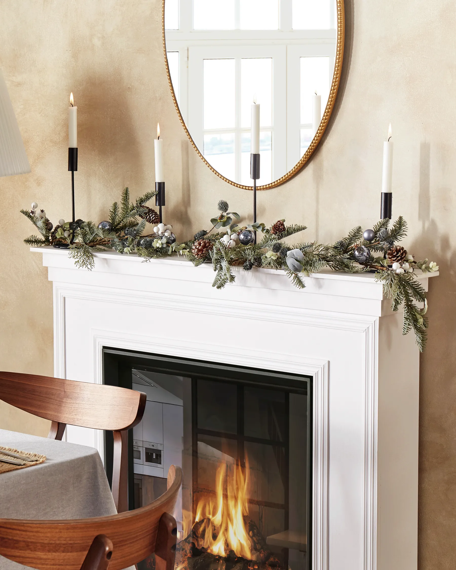 Christmas Garland HUELVA 150 cm Green_832536
