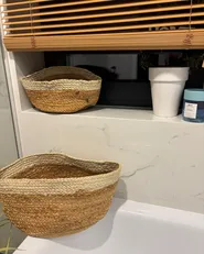 Sett med 3 kurver TAJORI Jute Naturlig_961718