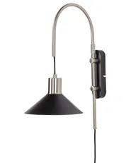 Wall Lamp SISSA Adjustable Metal Black_883668