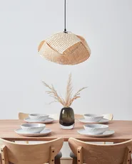 Pendant Lamp HALIL Bamboo Wood Beige_934807