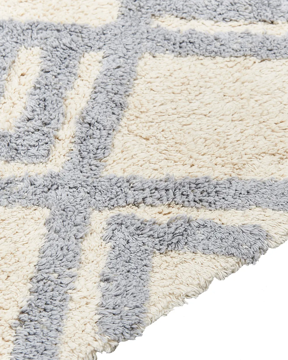 Matta NEVSEHIR Beige 140 x 200 cm Bomull_839407