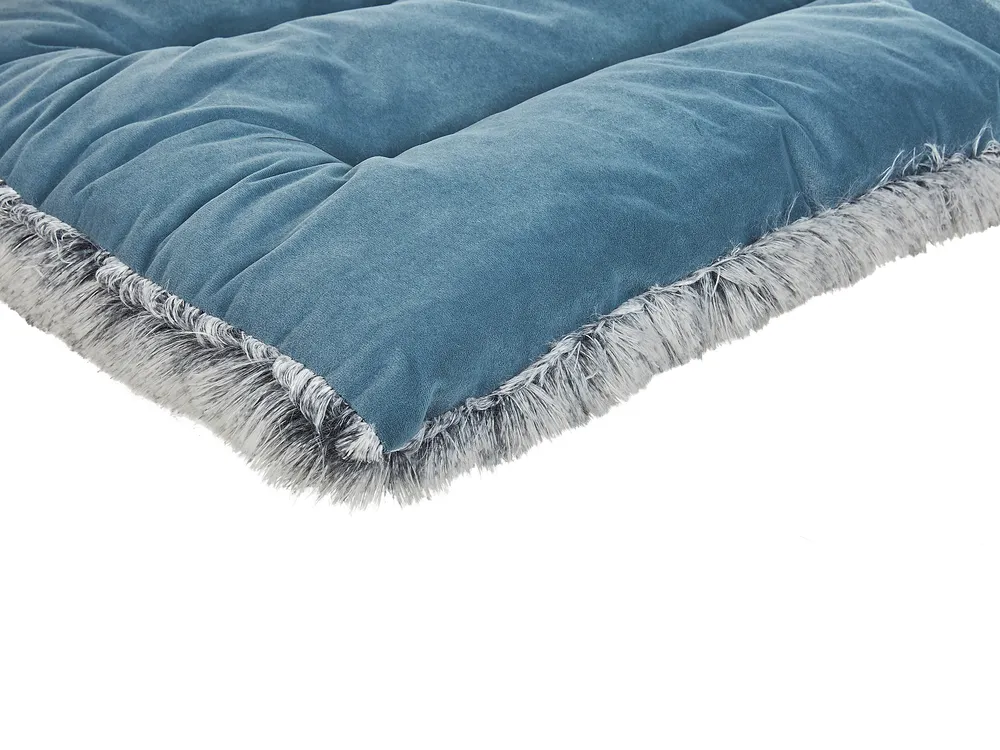 Pet Bed ERGANI Velvet Blue_826442