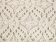 Set med 2 prydnadskuddar ESENKOY 50 x 50 cm Bomull Ljusbeige Geometriskt tryck_768923