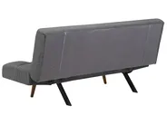 Sofa Bed 2 Seater INGARO Fabric Dark Grey_711892