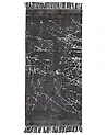 Matto HANLI Tummanharmaa 80 x 150 cm Viskoosi