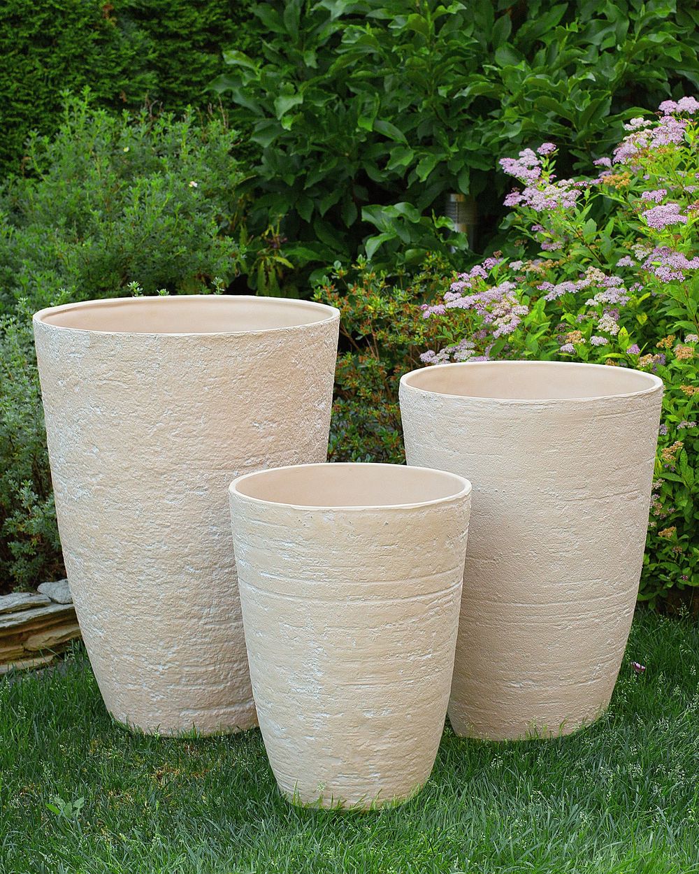 Blomsterpotte CAMIA 35 cm Beige