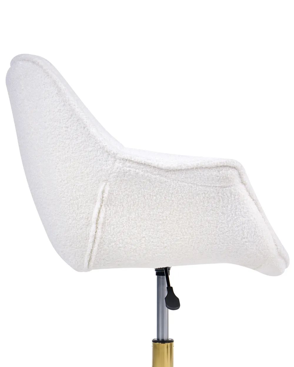Desk Chair ARDELLE Boucle White_1085592