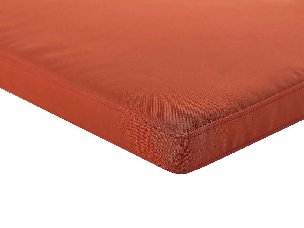Bench Seat Pad Cushion SOVANA 108 x 45 cm Dark Red_807397