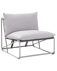 Stol med dyna PICO Metall Grå_1012606