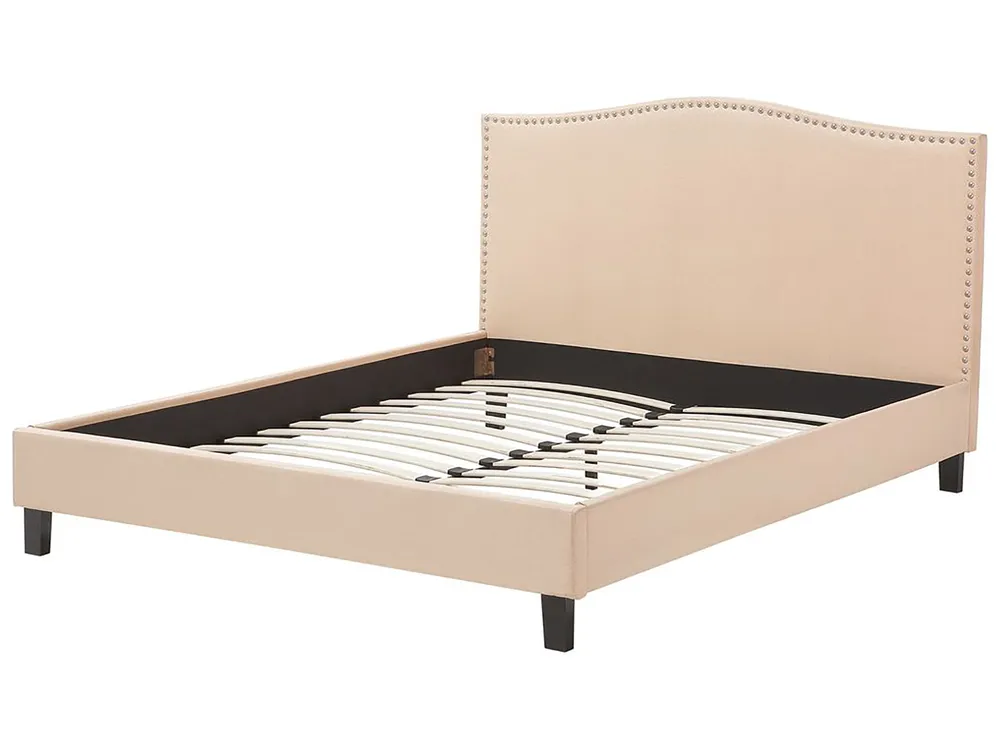 Bed Fabric MONTPELLIER 180 x 200 cm (EU Super King) Beige_754230