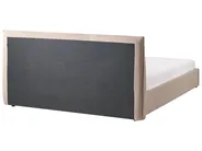 Säng med förvaring LAVAUR Bouclé Taupe 180 x 200 cm_989445