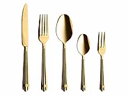 30-Piece Cutlery Set GARGANELLI Gold_1184537
