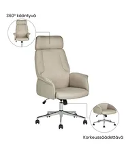 Toimistotuoli PILOT Beige_1036671