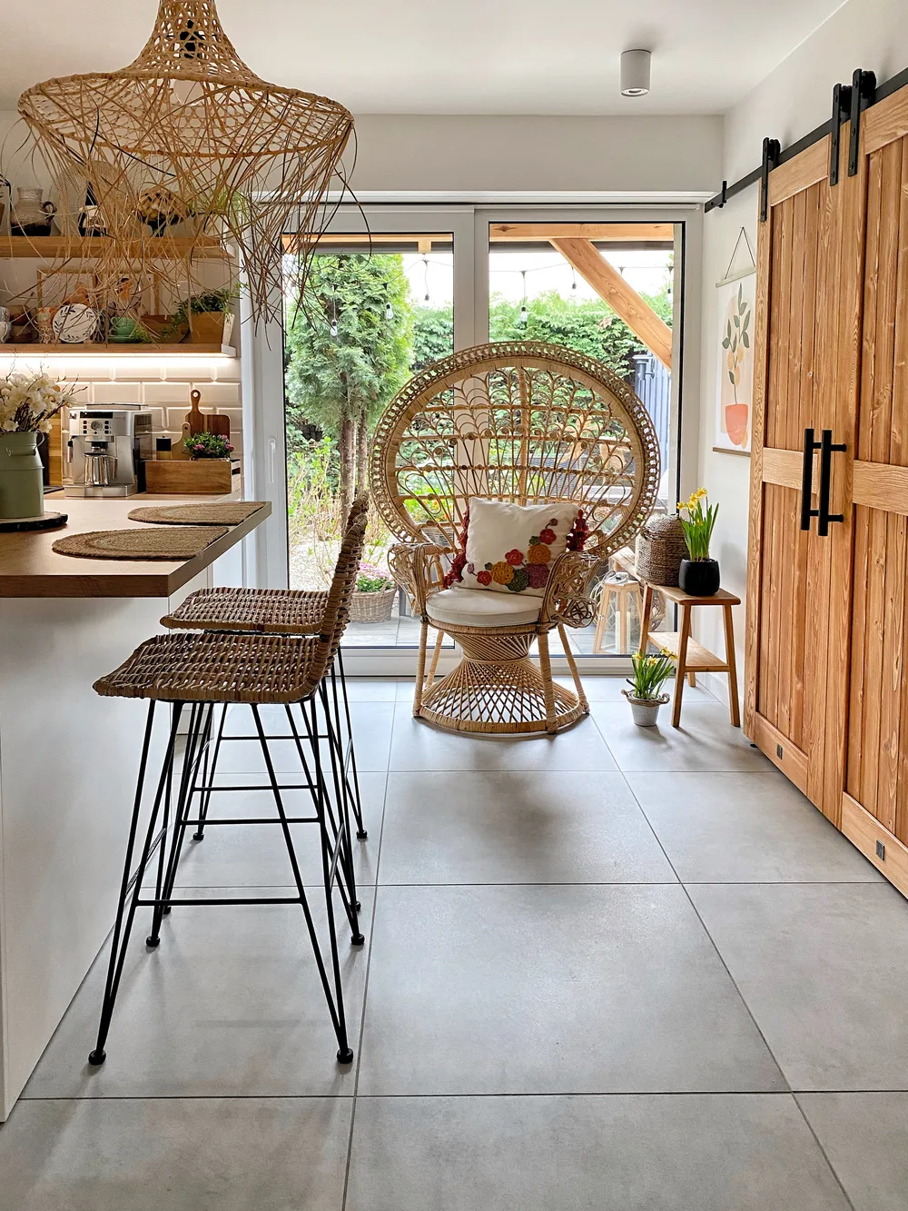Peacock Chair EMMANUELLE Rattan Natural_822787