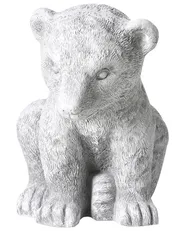 Garden Figurine BOWE Bear Grey_999920
