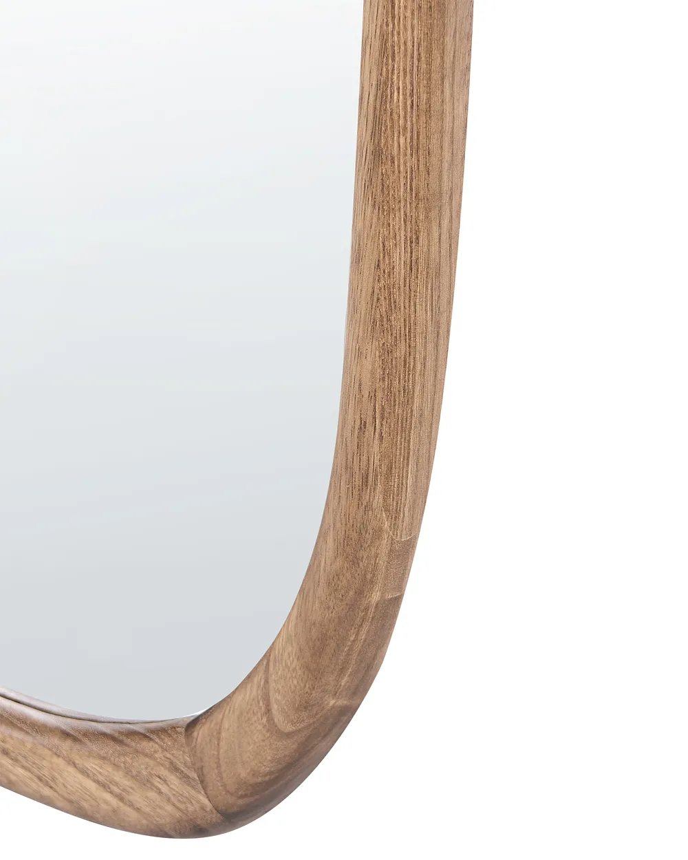 Väggspegel CORBARIEU 45 cm 159 cm Kejsarträ Brun_1158606