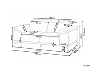 Soffa 2-sits VEJEN Beige_1032527