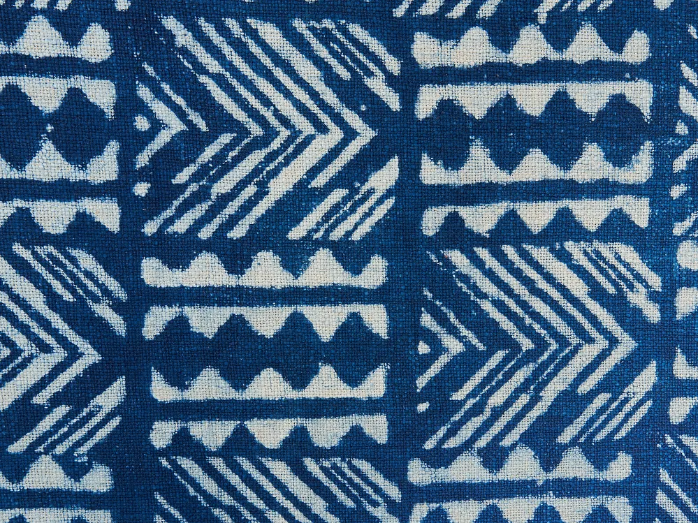 Blanket SHIVPURI Cotton 130 x 180 cm Blue_829405