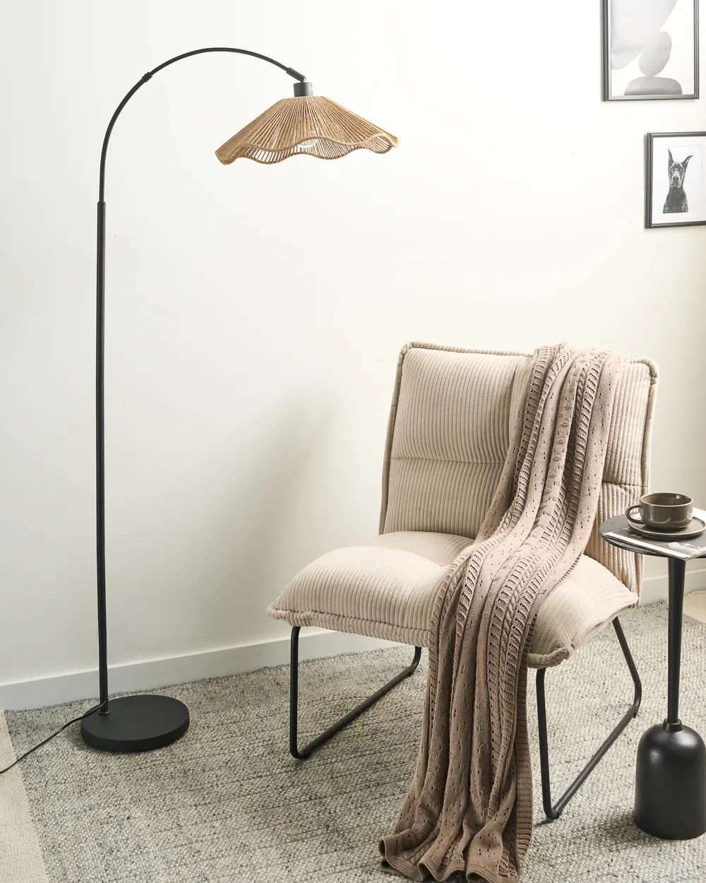 Floor Lamp MIGORI Paper Natural_1029195