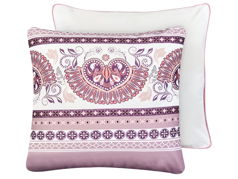 Set med 2 utomhusdynor TVISTA Orientaliskt tryck 45 x 45 cm Lila