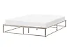 Metal Bed Taupe VIRY Various Sizes