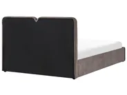 Ottoman Bed ARBOIS Chenille Taupe 160 x 200 cm (EU King Size)_1023123