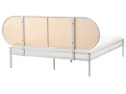 Säng med lamellram Konstrotting BOULIN 160 x 200 cm Beige_1116862