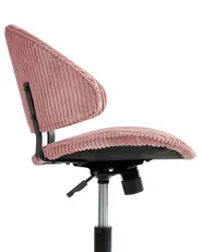 Office Chair KIANA Corduroy Pink_1042787