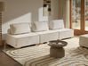 Modular Sofa 3 Seater TIBRO Fabric Off-White