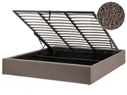 Ottoman Bed without Headboard DINAN Boucle Taupe 180 x 200 cm (EU Super King)_1120241