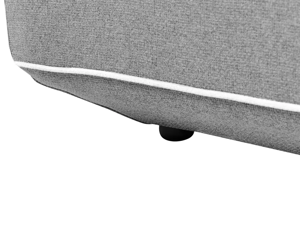 Chaise Longue SEILLANS Fabric Grey_1004494