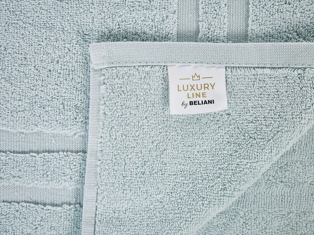 Set of 9 Towels ATIU Terry Cotton Mint Green_843363