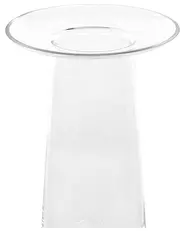 Flower Vase MANNA 26 cm Glass Transparent_838055