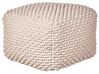 Sittpuff KINGRI Bomull Taupe