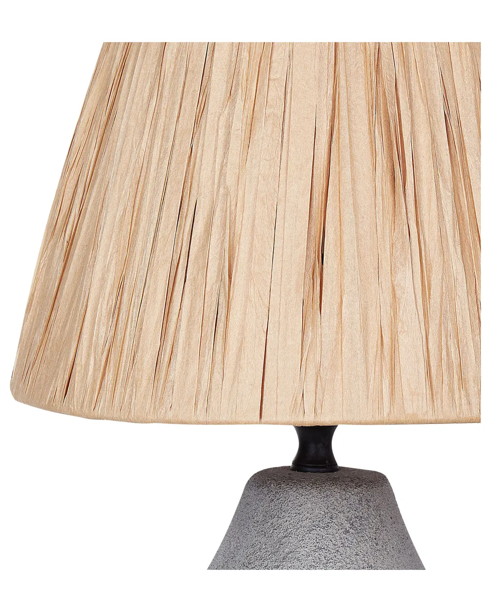 Set of 2 Table Lamps ARWADITO Ceramic Grey_897964