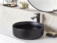 Pesuallas tason päälle CALIG ⌀ 36 cm Keramiikka Musta_945469