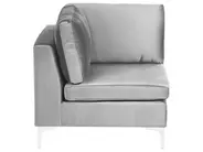 Modular Sofa 3 Seater EVJA Velvet Grey_789353
