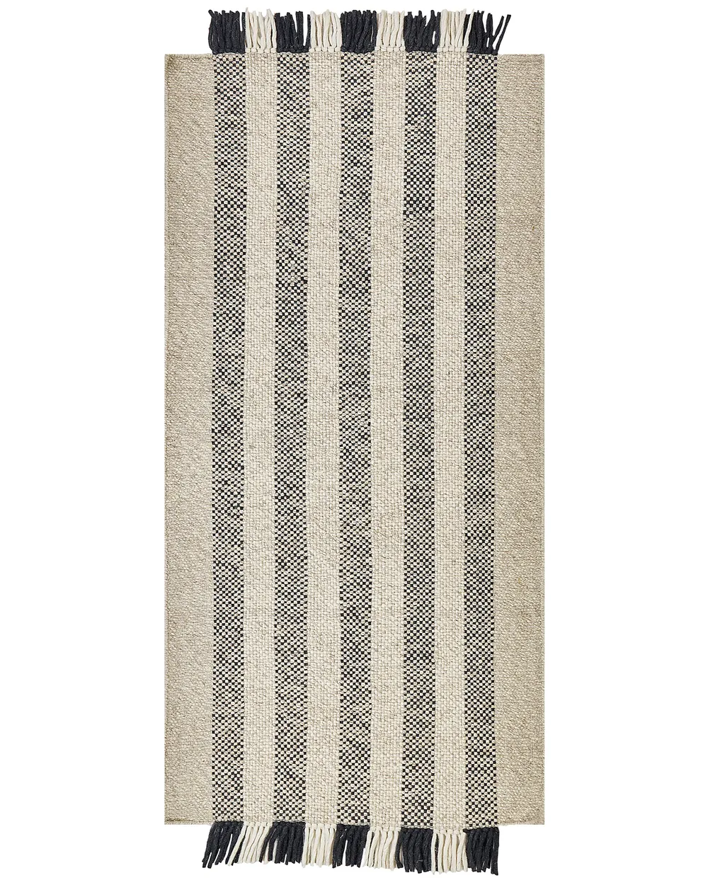 Rug TACETTIN White 80 x 150 cm Wool