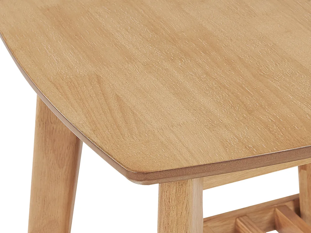 Side Table TULARE Wood Light Brown_823413
