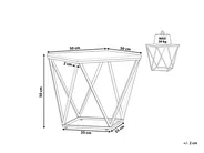 Side Table MALIBU Marble/ Black_815115