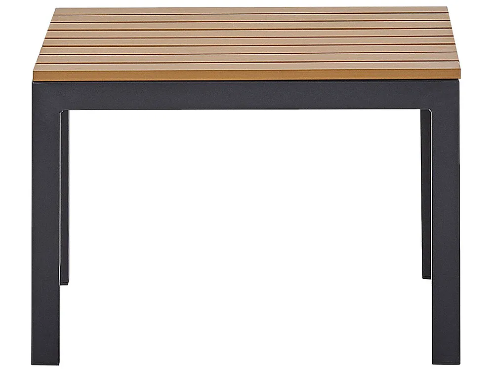 Garden Corner Sofa with Table 4 Seater PIENZA II Modular Grey Right Hand_776808