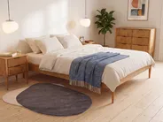 Bed without Headboard Pine Wood VEYRAC 180 x 200 cm (EU Super King) Light Brown_1118790