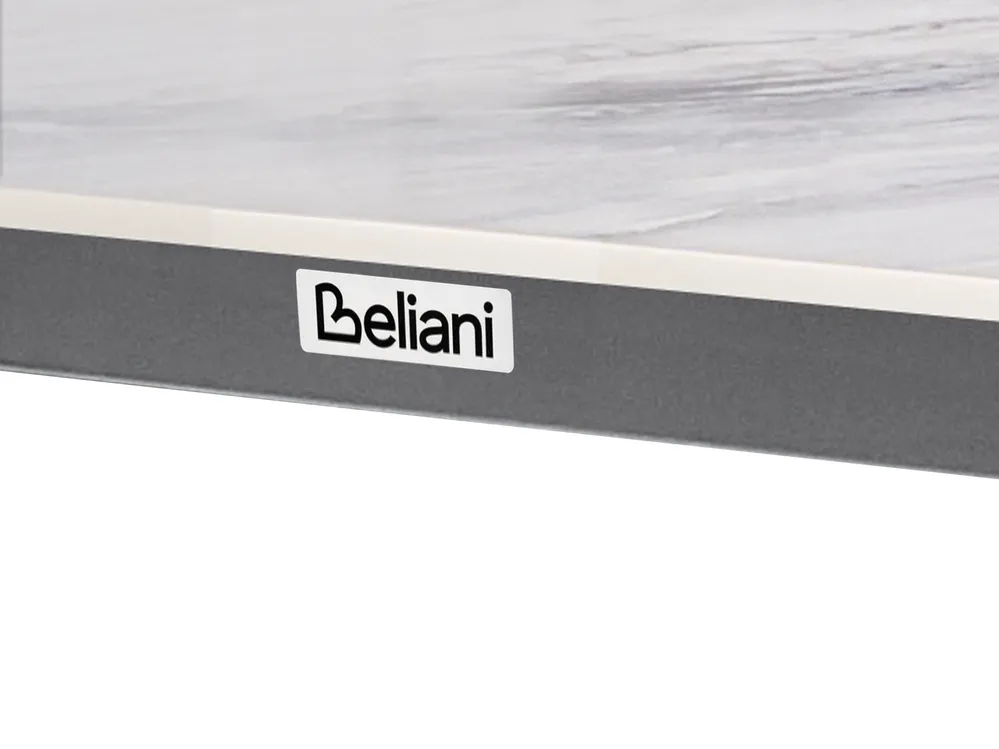 Garden Dining Table FELETTO 180 cm 90 cm Stone Grey Marble_1038176