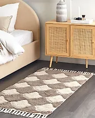 Matto SINOP Beige 80 x 150 cm Puuvilla_1183613