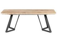 Upholstered Bench UPTON Light Brown_851027