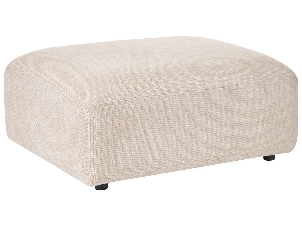 Fotpall HEDE Ljusbeige