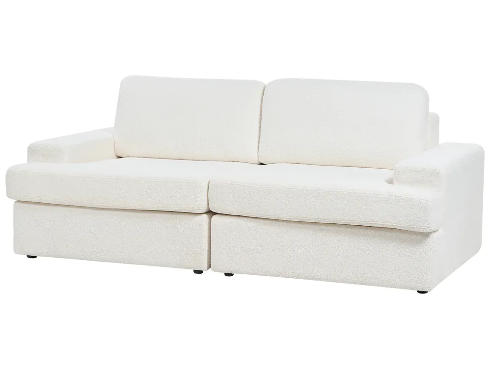 Sofa 3 Seater ALLA Boucle Off-White_893984