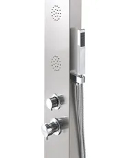 Freestanding Outdoor Shower SURAMA Silver_1079147