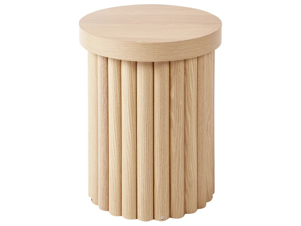 Side Table GENOLA Light Brown