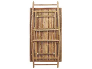 Garden Dining Table MOLISE 120 cm 69 cm Bamboo Light Brown_842498